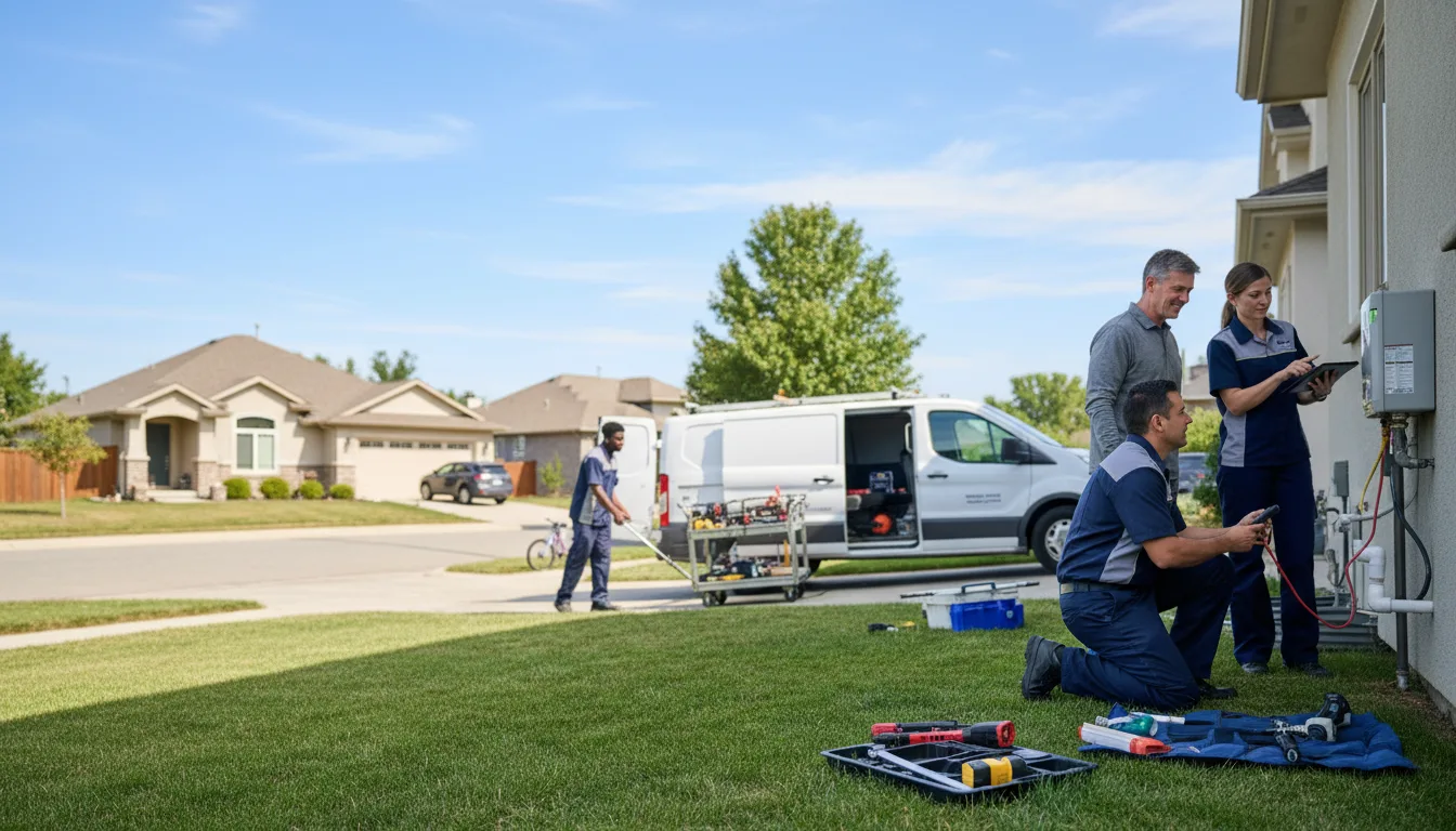 Tankless water heater service in Leaf River, IL